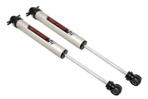 Rough Country - Rough Country Chevy/GMC Tahoe/Yukon (70-99) V2 Rear Monotube Shocks (Pair); 6-8in 760790_I