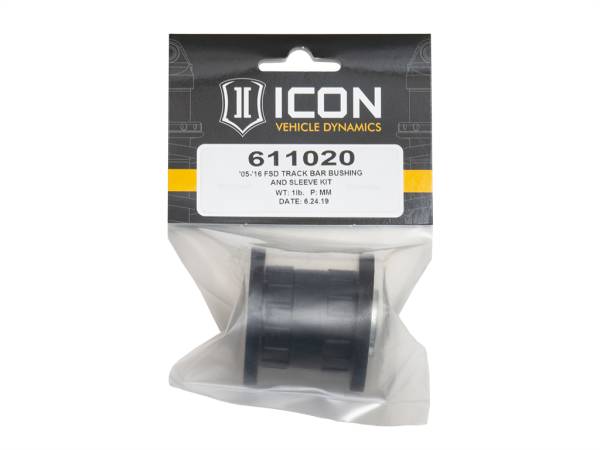 ICON Vehicle Dynamics - ICON Vehicle Dynamics 05-16 FSD TRACK BAR BUSHING AND SLEEVE KIT 611020