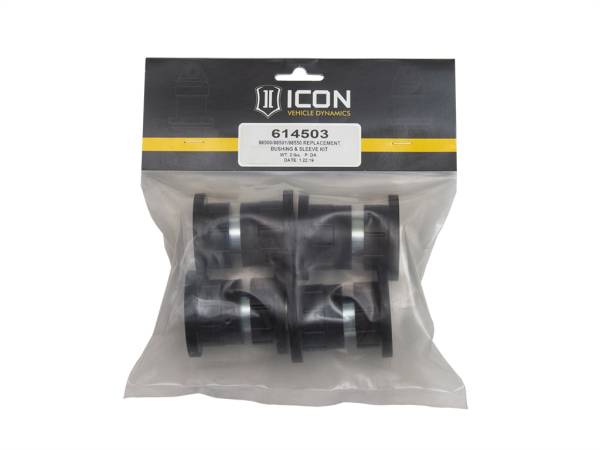 ICON Vehicle Dynamics - ICON Vehicle Dynamics 98500/98501/98550 REPLACEMENT BUSHING AND SLEEVE KIT 614503