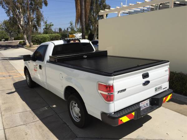 Truck Covers USA - Truck Covers USA Full Size Toolbox and Hard Retractable Roll-up Tonneau Cover Combination CRT200