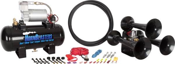 HornBlasters - HornBlasters 1.5 Gallon, stacked tank/compressor; 120 psi HK-BA-127H