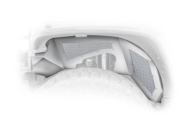 DV8 Offroad - DV8 Offroad Inner Fender; Front; Black Finish INFEND-02FB