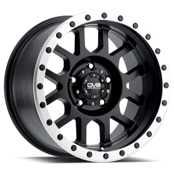 DV8 Offroad - DV8 Offroad 883 Sim Beadlock; Matte Black; 17 X 9; BP:5X127; OS:+0 883B-7907300