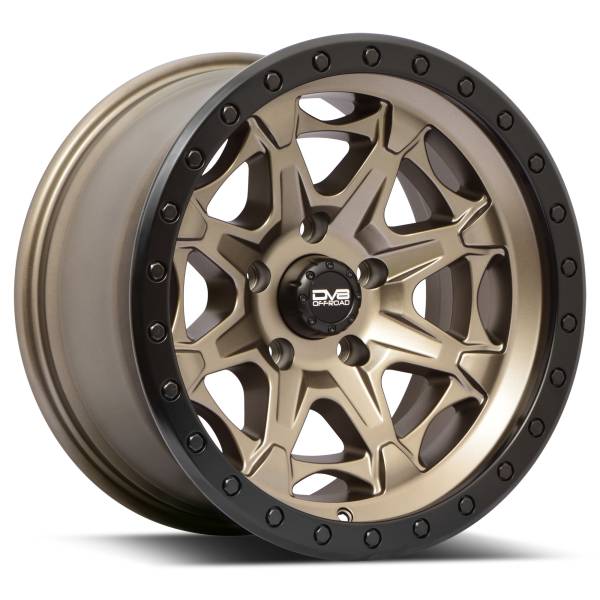 DV8 Offroad - DV8 Offroad 886 Sim Beadlock; Matte Bronze; 17 X 9; BP:6X139.7; OS:-12 886A-7908312