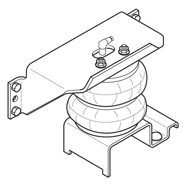 Firestone - Firestone Ride-Rite F53 16K-22K Rear (08-12) 2170
