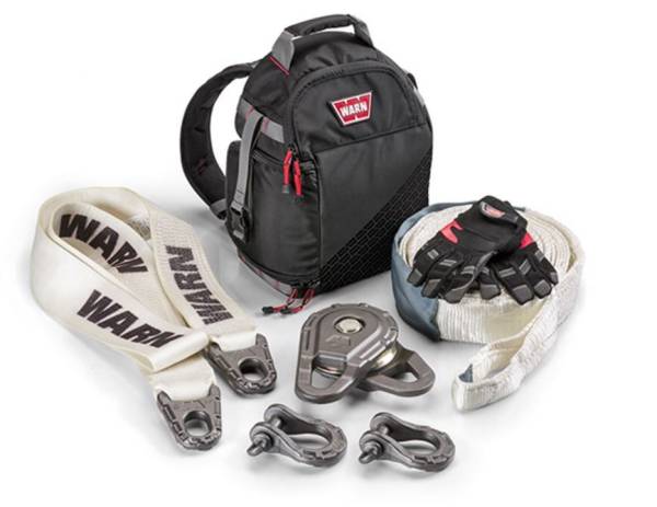 Warn - Warn 18000 LB Cap Block Recovery Strap Tree Protector Two 3/4 Shackles 97570