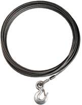 Warn - Warn 20400 LB Cap 7/16 Inch Dia x 100 Ft Length EIPS Wire Rope 23678
