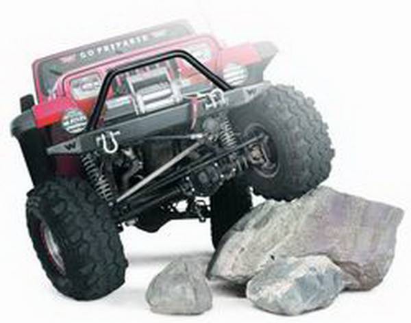Warn - Warn Powder Coated Black Without Brush Guard Without Skid Plate Without Step Plate 61855