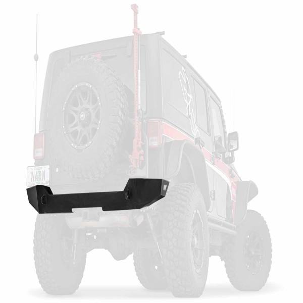 Warn - Warn Direct-Fit Mount Tow Hook Mounts D-Ring Mounts With Factory Receiver Black 89525