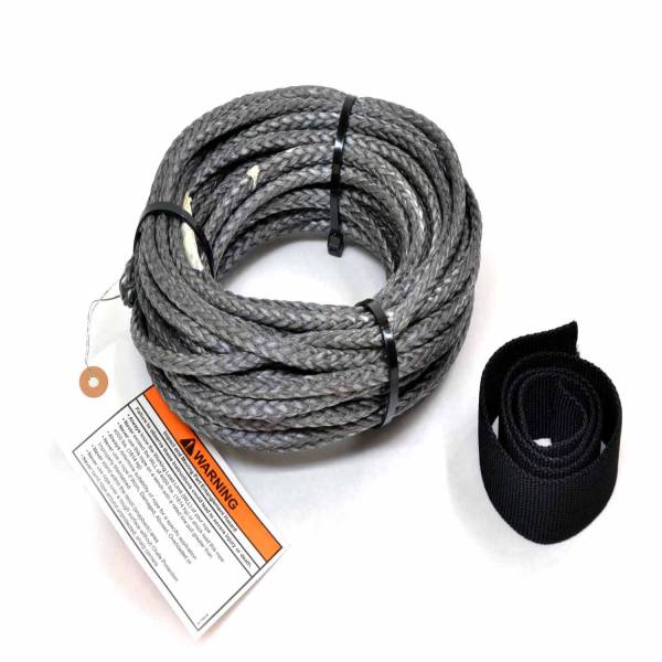 Warn - Warn For Warn DC1000 Industrial Hoist; 7/32 Inch Diameter x 55 Foot Length; Synthetic 78388