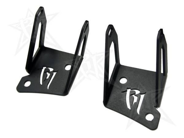 RIGID Industries - RIGID Industries RIGID 2007-2015 Jeep JK A-Pillar Mount Kit, Fits D-Series or Radiance POD Lights 40331