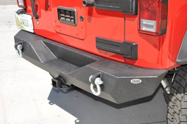 DV8 Offroad - DV8 Offroad Jeep Stubby Rear Bumper RS-4 RBSTTB-04