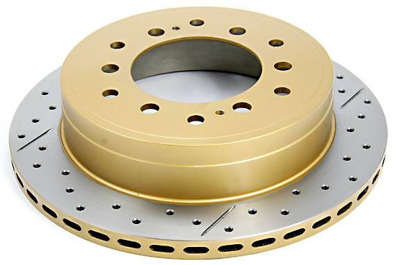 Disc Brakes Australia - Disc Brakes Australia Street Series Rotor - Cross Drilled/Slotted Uni-Directional Rotor DBA793X
