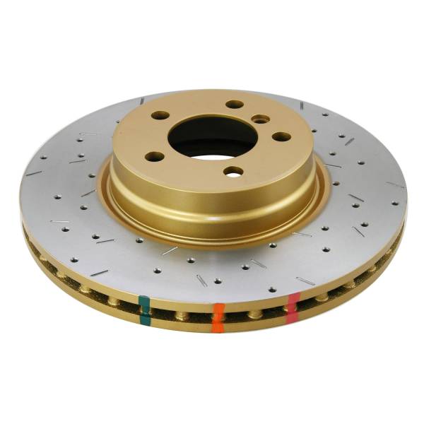 Disc Brakes Australia - Disc Brakes Australia 4000 Series Rotor - Cross Drilled/Slotted Uni-Directional Rotor DBA42092XS
