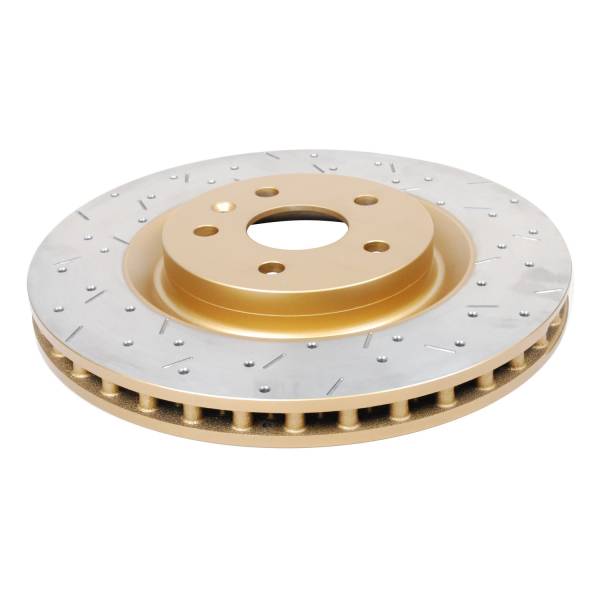 Disc Brakes Australia - Disc Brakes Australia 4000 Series Rotor - Cross Drilled/Slotted Uni-Directional Rotor DBA42604XS