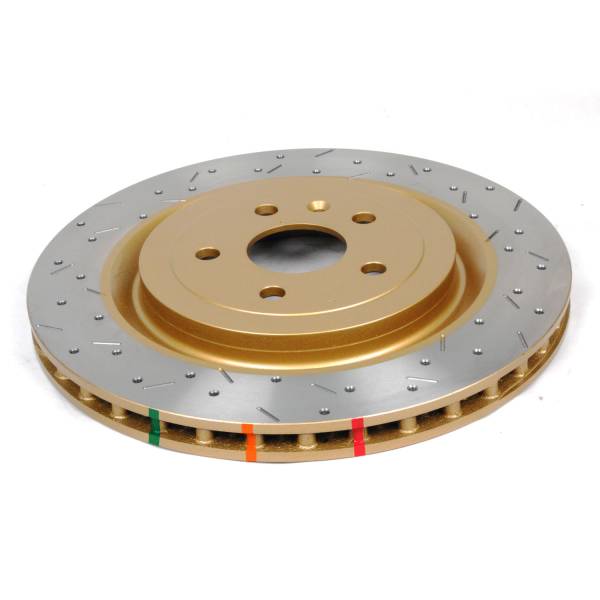 Disc Brakes Australia - Disc Brakes Australia 4000 Series Rotor - Cross Drilled/Slotted Uni-Directional Rotor DBA42605XS