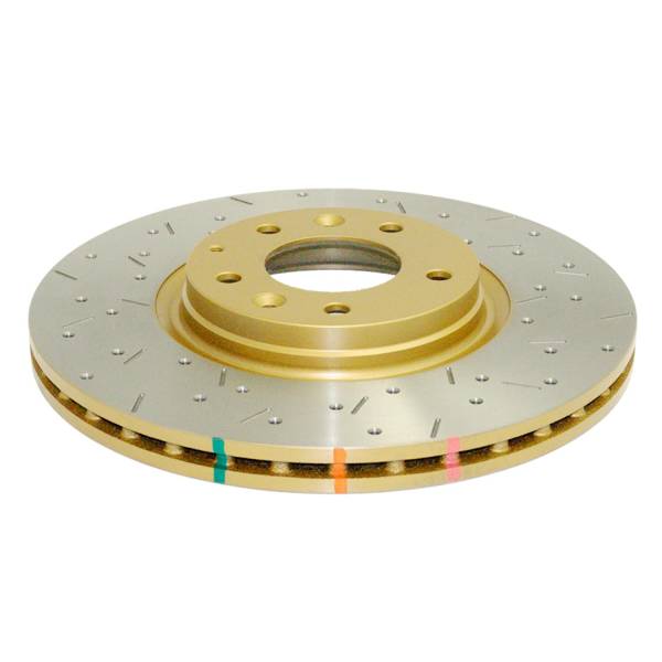 Disc Brakes Australia - Disc Brakes Australia 4000 Series Rotor - Cross Drilled/Slotted Uni-Directional Rotor DBA42960XS