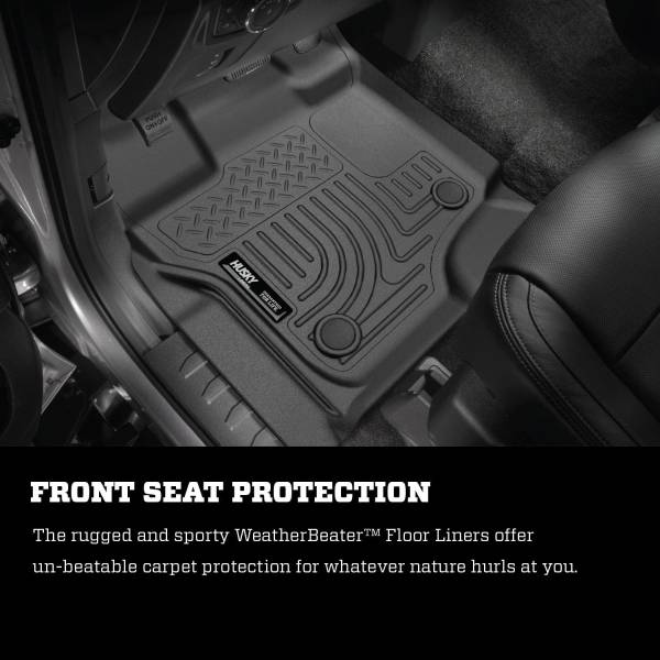 Husky Liners - Husky Liners Front & 2nd Seat Floor Liners (Footwell Coverage) 98391