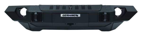 Go Rhino - Go Rhino Trailline Winch Ready Front Straight Bumper 230116T