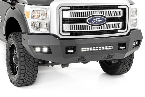 Rough Country - Rough Country Ford Heavy-Duty Front LED Bumper (11-16 F-250/F-350) 10783