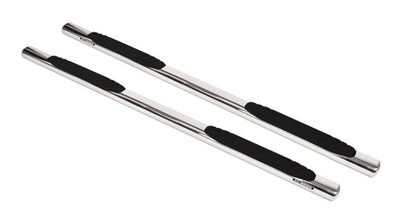 Go Rhino - Go Rhino 4" OE Xtreme Side Steps, Polished Stainless, 87" long 684449987PS