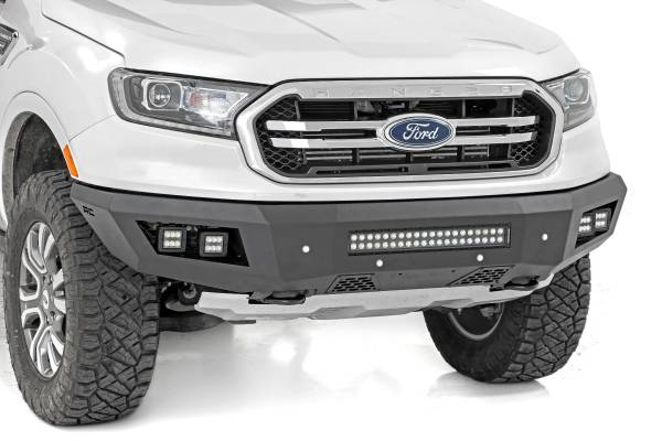 Rough Country - Rough Country Ford Heavy-Duty Front LED Bumper (19-21 Ranger) 10759