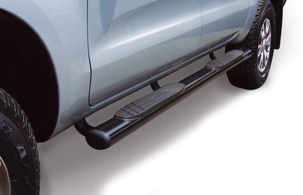 Go Rhino - Go Rhino 4" OE Xtreme SideSteps - 67" Long - Black powder coat - Bars Only 640067B