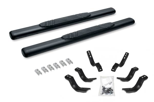 Go Rhino - Go Rhino 4" OE Xtreme SideSteps Kit - 52" Long Textured Black + Mounting Brackets 684412652T