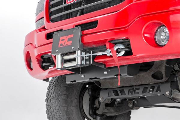 Rough Country - Rough Country GM Hidden Winch Mounting Plate (99-06 1500 PU) 11002