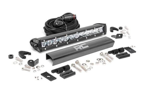 Rough Country - Rough Country 12-inch Chrome Series Single Row CREE LED Light Bar 70712