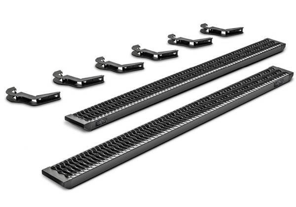 N-Fab - N-Fab Growler - Cab Len - 15-22 F150 SuperCrew/17-22 F250/350/450 Crew-TX Blk GFF15CC-TX