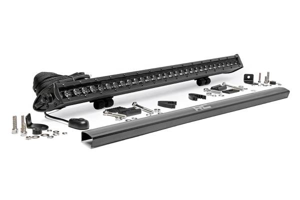 Rough Country - Rough Country 30-inch Black Series Single Row CREE LED Light Bar 70730BL