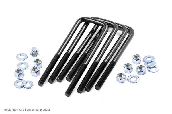 Rough Country - Rough Country 9/16-inch Square U-bolts (2.5 x 8.5) 7609