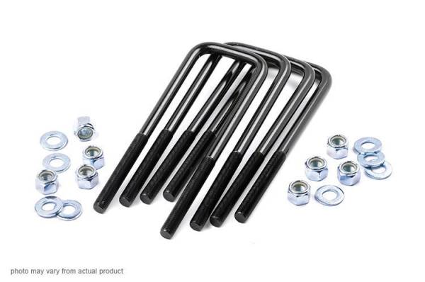 Rough Country - Rough Country 9/16-inch Square U-bolts (2.5 x 11.5) 7640