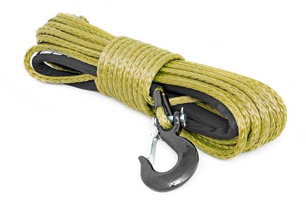 Rough Country - Rough Country Synthetic Winch Rope - Army Green RS137