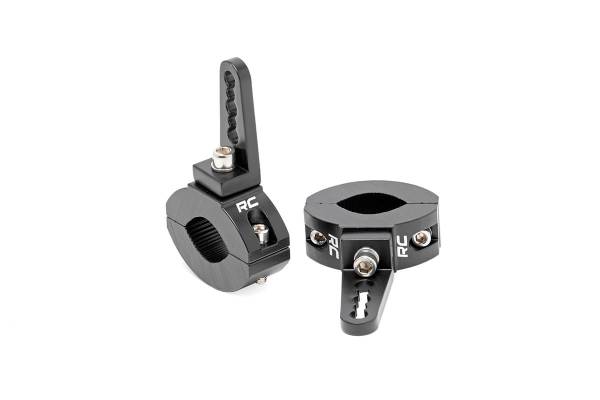 Rough Country - Rough Country Universal LED Light Adjustable 1-1.5-inch OD Tube Mounting Clamps (Pair) 70170
