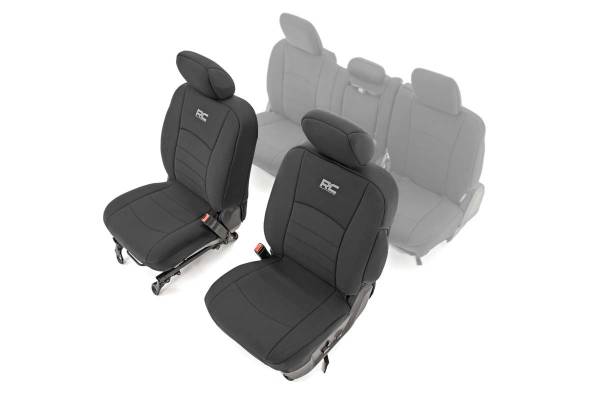 Rough Country - Rough Country Dodge Neoprene Rear Seat Covers (09-18 Ram 1500) 91028