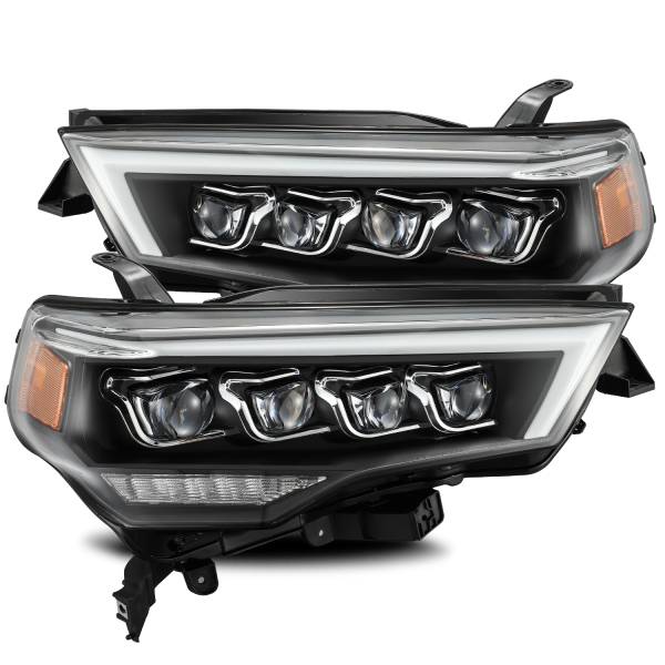 AlphaRex - AlphaRex LED Projector Headlights Plank Style Design Black 880725