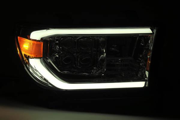 AlphaRex - AlphaRex LED Projector Headlights Plank Style Design Black 880729