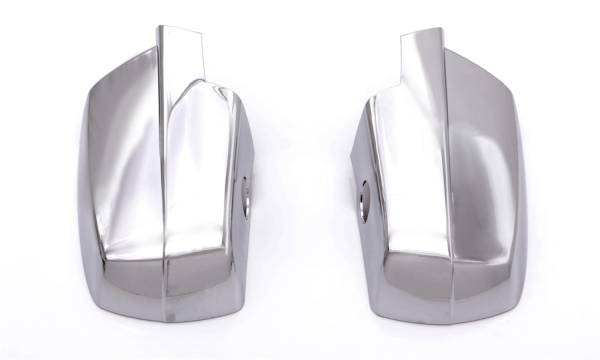 Auto Ventshade (AVS) - Auto Ventshade (AVS) Chrome Mirror Cover; w/Light Hole 687683