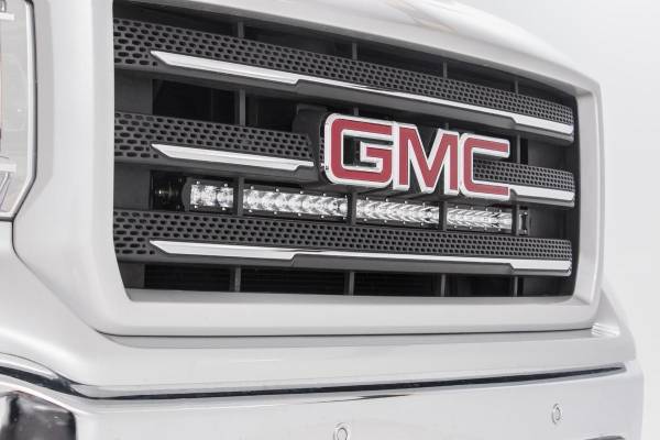 Rough Country - Rough Country Single Row LED Lt Bar Hidden Grille Mt w/30in Chrome Curved CREE LED Light Bar 70625