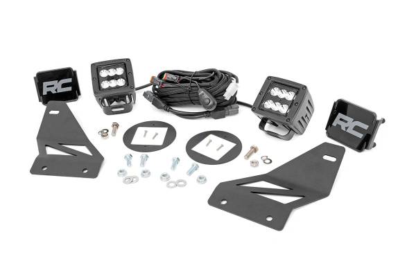 Rough Country - Rough Country Nissan LED Fog Light Kit (05-18 Frontier) 71023