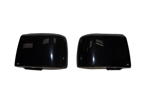 Auto Ventshade (AVS) - Auto Ventshade (AVS) Headlight Covers; Smoke Black Out; 2pc. 37043