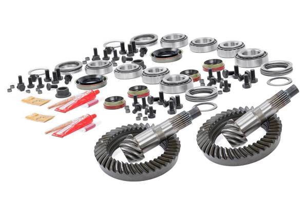 Rough Country - Rough Country Front HP D30 and Rear D35 4.56 Gear Set w/ Install Kits (84-99 Cherokee XJ) 103035456