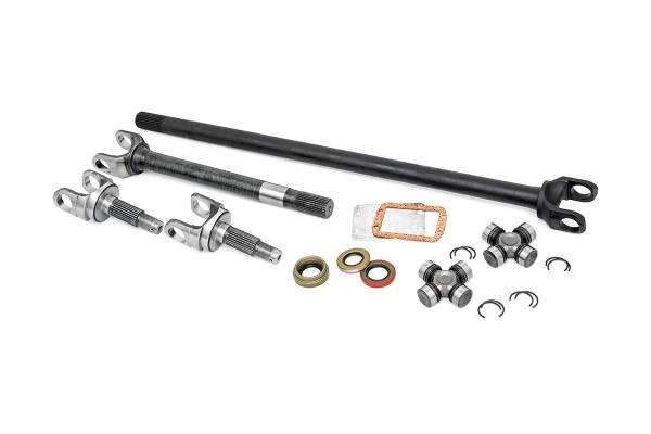Rough Country - Rough Country 4340 Chromoly Replcmt Frt Axle Kt w/Grizzly Lckr-D30 30 Spline-TJ/LJ/YJ/XJ/MJ/ZJ RCW24160-YGL