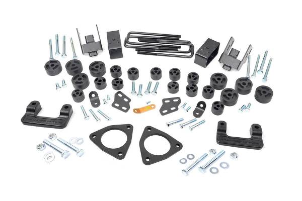 Rough Country - Rough Country 3.75-inch Suspension and Body Lift Combo Kit 211