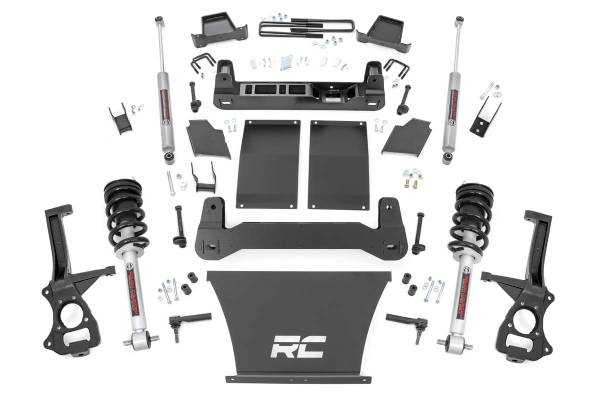 Rough Country - Rough Country 6in GMC Suspension Lift Kit w/ N3 Struts (19-20 GMC 1500 PU 4WD/2WD) 22932