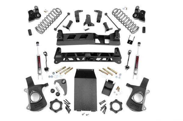 Rough Country - Rough Country 6-inch Non-Torsion Drop Suspension Lift System 28020
