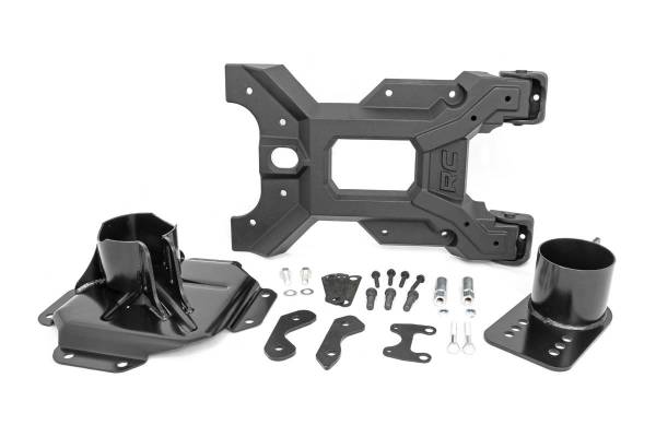 Rough Country - Rough Country HD Hinged Spare Tire Carrier Kit (07-18 Jeep JK) 10523