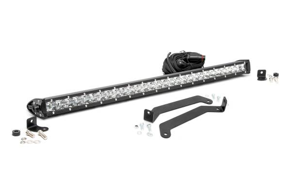 Rough Country - Rough Country Subaru 30in LED Bumper Kit (14-18 Forester; Chrome Series) 70864